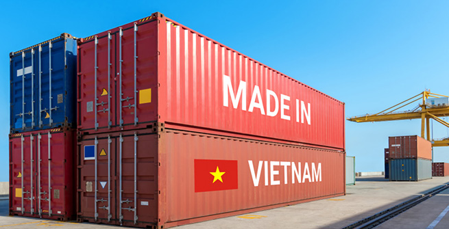 Container made in Vietnam