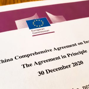 Titelseite des Abkommens