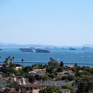 Schiffe vor Los Angeles