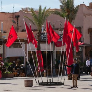Marktplatz in Marrakesh