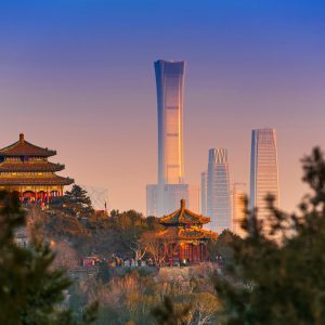 Skyline von Peking
