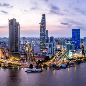 Skyline von Ho-Chi-Minh-Stadt